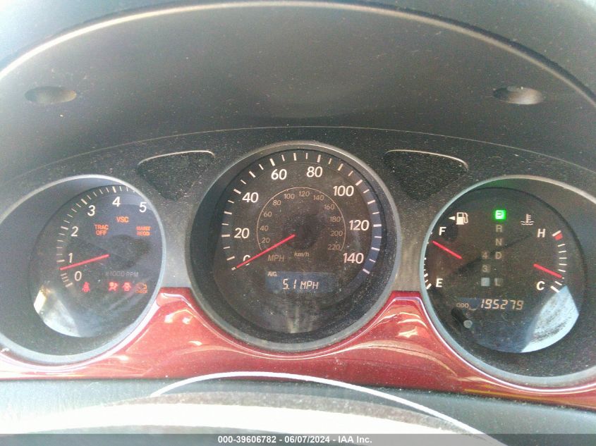 2004 Lexus Es 330 VIN: JTHBA30G740016379 Lot: 39606782