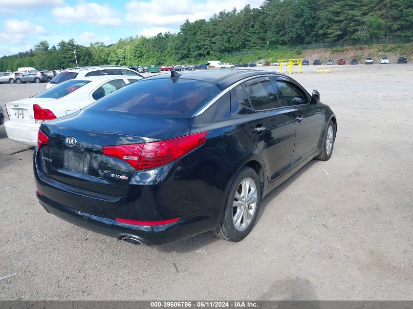 2013 Kia Optima Ex VIN: 5XXGN4A76DG216992 Lot: 39606786