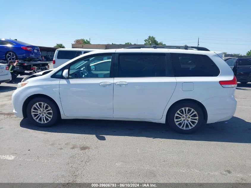 2014 Toyota Sienna Xle/Limited VIN: 5TDYK3DC7ES507632 Lot: 39606793