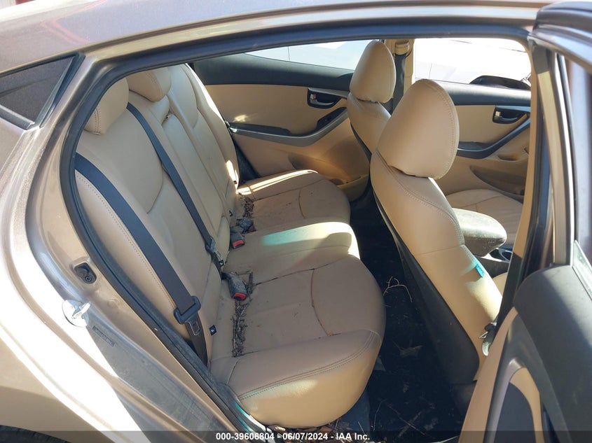 2013 Hyundai Elantra Gls VIN: 5NPDH4AE3DH380844 Lot: 39606804