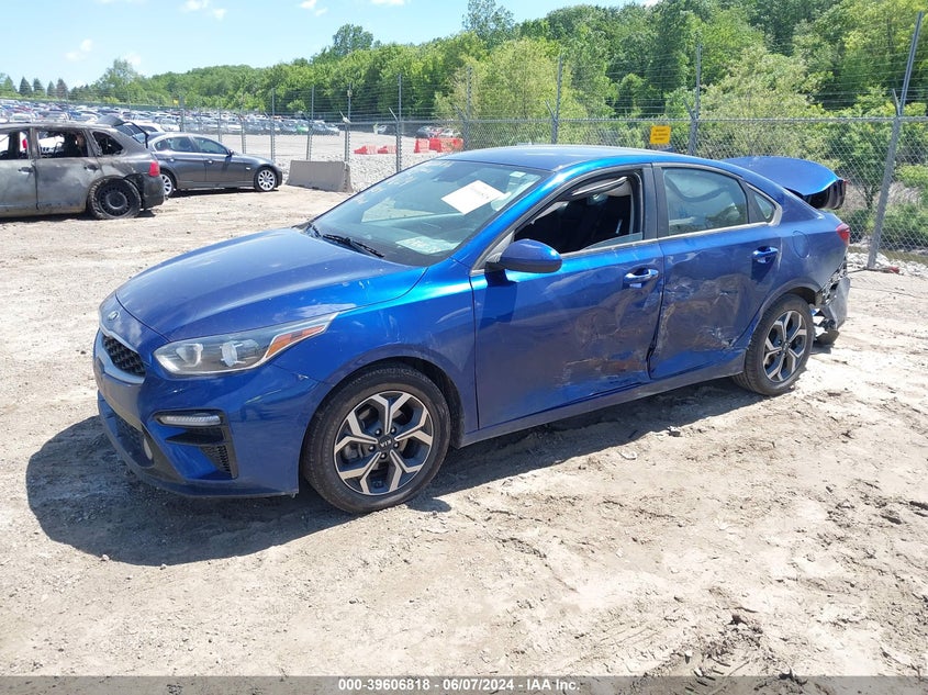 VIN 3KPF24AD1ME375759 2021 KIA FORTE LXS