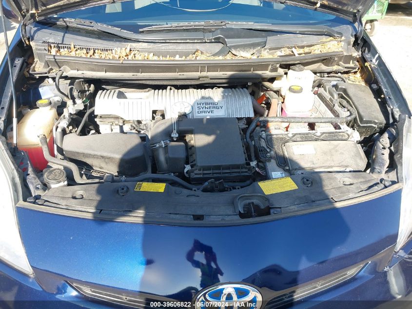 2013 Toyota Prius Three VIN: JTDKN3DU7D0355391 Lot: 39606822