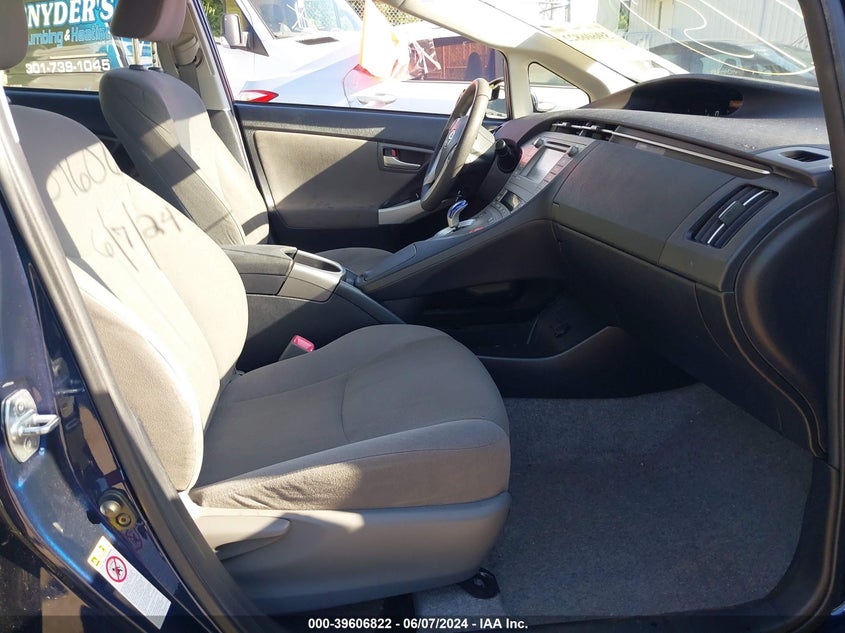 2013 Toyota Prius Three VIN: JTDKN3DU7D0355391 Lot: 39606822