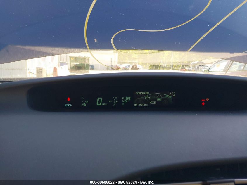 2013 Toyota Prius Three VIN: JTDKN3DU7D0355391 Lot: 39606822