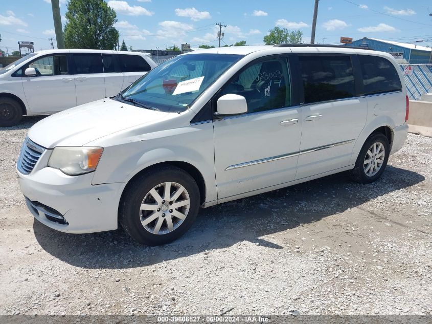 2013 Chrysler Town & Country Touring VIN: 2C4RC1BGXDR787579 Lot: 39606827