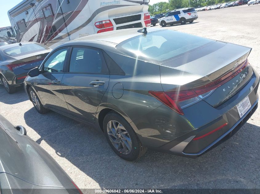 2024 Hyundai Elantra Hybrid Blue VIN: KMHLM4DJ8RU111005 Lot: 39606842