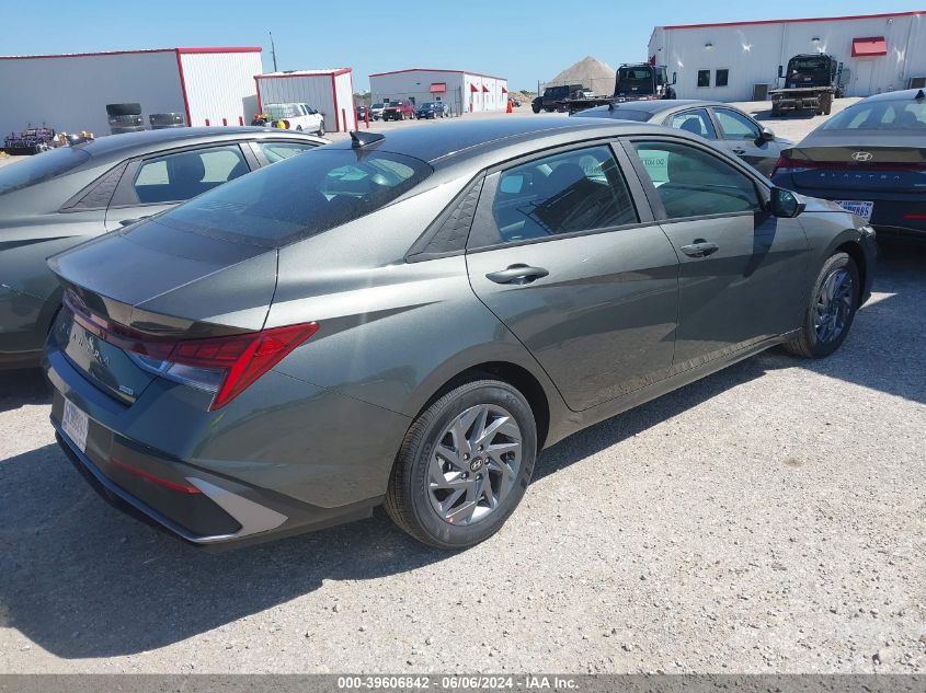 2024 Hyundai Elantra Hybrid Blue VIN: KMHLM4DJ8RU111005 Lot: 39606842