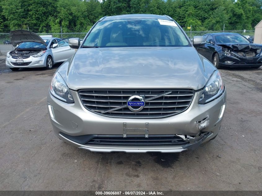 2016 Volvo Xc60 T5 Premier VIN: YV4612RK0G2860175 Lot: 39606887