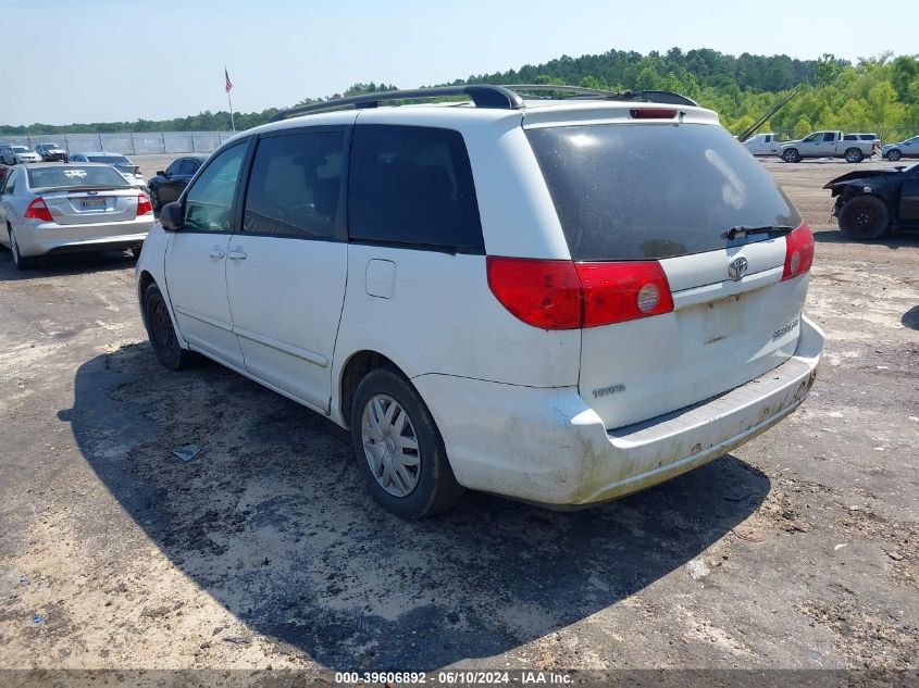 5TDZK22C69S232424 2008 Toyota Sienna Ce/Le