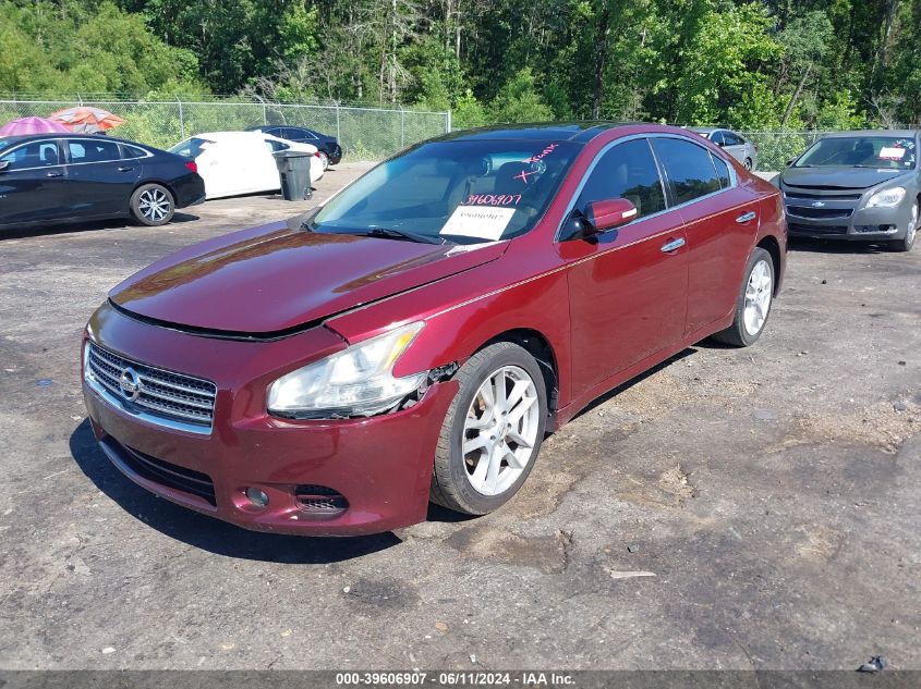 2011 Nissan Maxima 3.5 Sv VIN: 1N4AA5AP1BC800372 Lot: 39606907