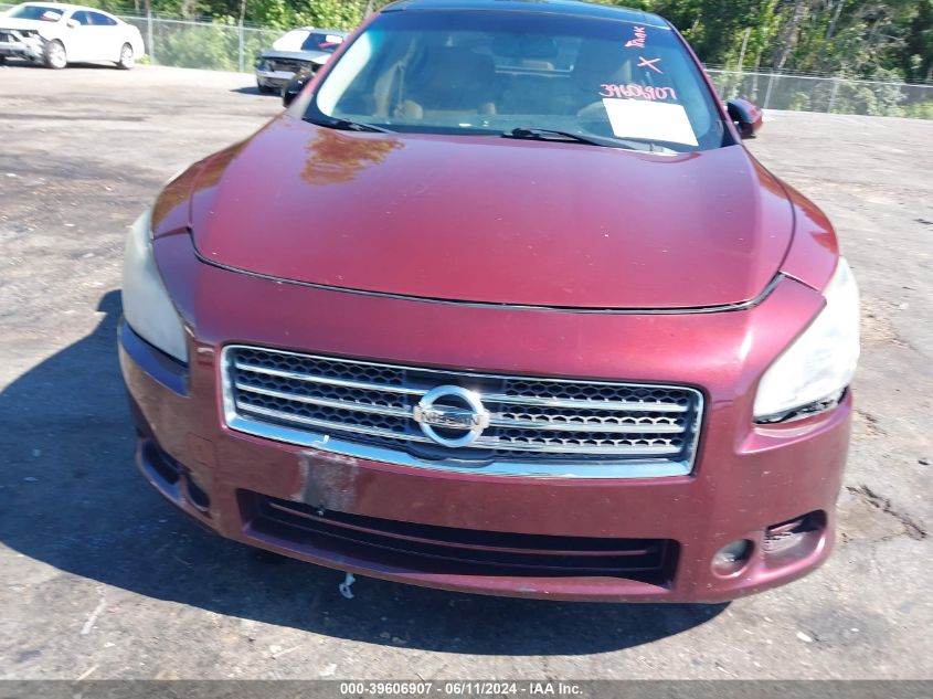 2011 Nissan Maxima 3.5 Sv VIN: 1N4AA5AP1BC800372 Lot: 39606907