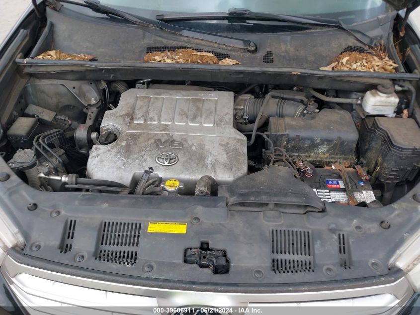 2012 Toyota Highlander Limited V6 VIN: 5TDYK3EH1CS069052 Lot: 39606911