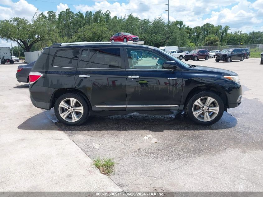 2012 Toyota Highlander Limited V6 VIN: 5TDYK3EH1CS069052 Lot: 39606911
