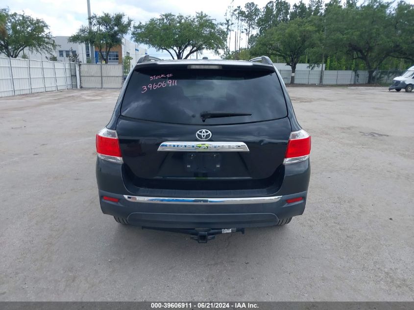2012 Toyota Highlander Limited V6 VIN: 5TDYK3EH1CS069052 Lot: 39606911