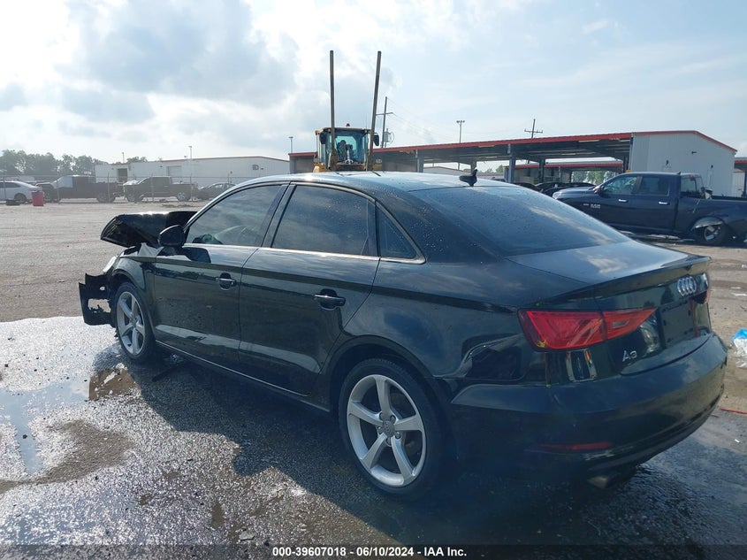 2015 Audi A3 1.8T Premium VIN: WAUACGFF3F1139989 Lot: 39607018