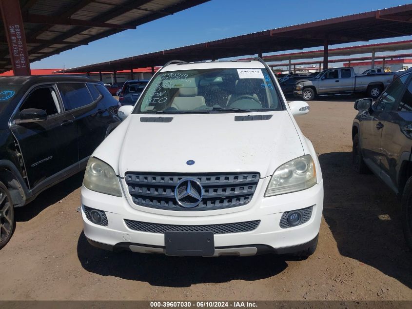 2006 Mercedes-Benz Ml 350 4Matic VIN: 4JGBB86E06A061304 Lot: 39607030