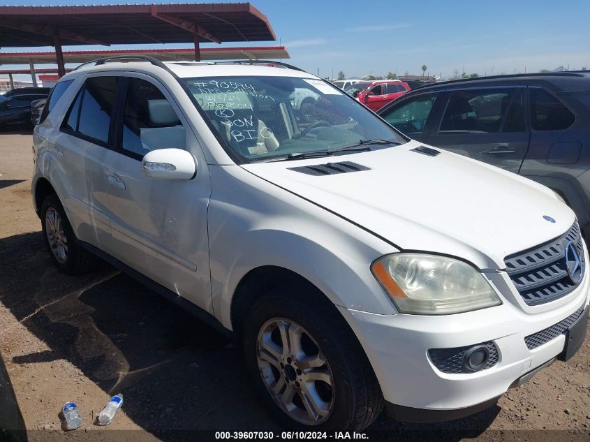 2006 Mercedes-Benz Ml 350 4Matic VIN: 4JGBB86E06A061304 Lot: 39607030