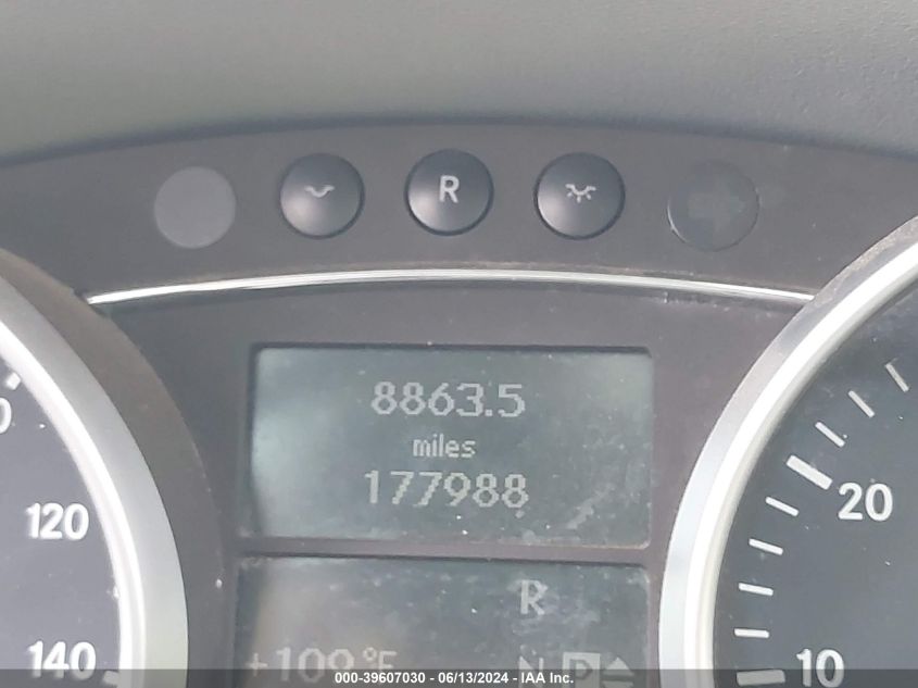 2006 Mercedes-Benz Ml 350 4Matic VIN: 4JGBB86E06A061304 Lot: 39607030