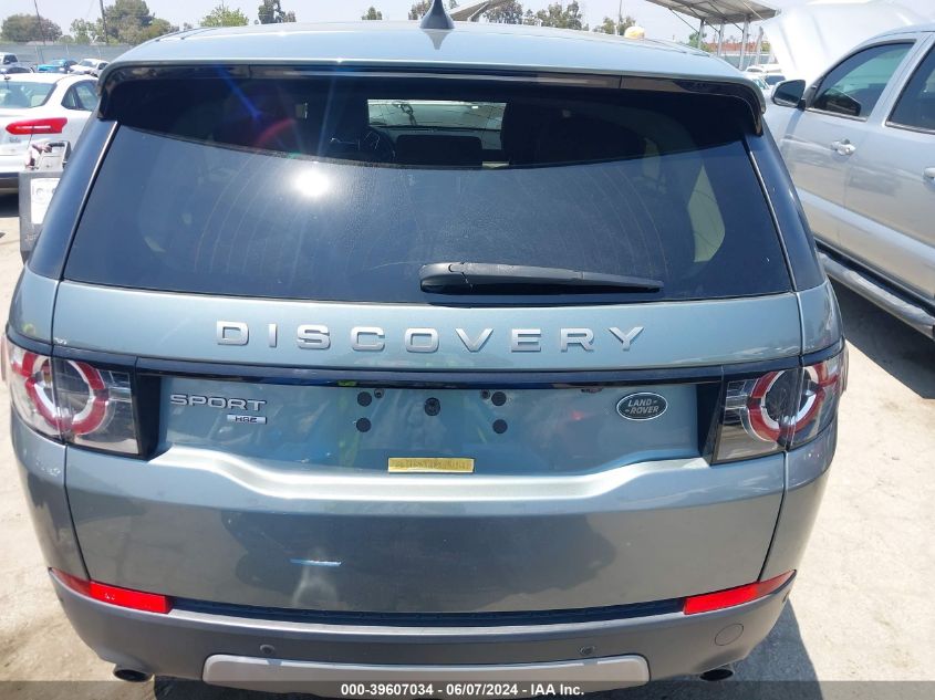 2018 Land Rover Discovery Sport Hse VIN: SALCR2RX1JH771495 Lot: 39607034