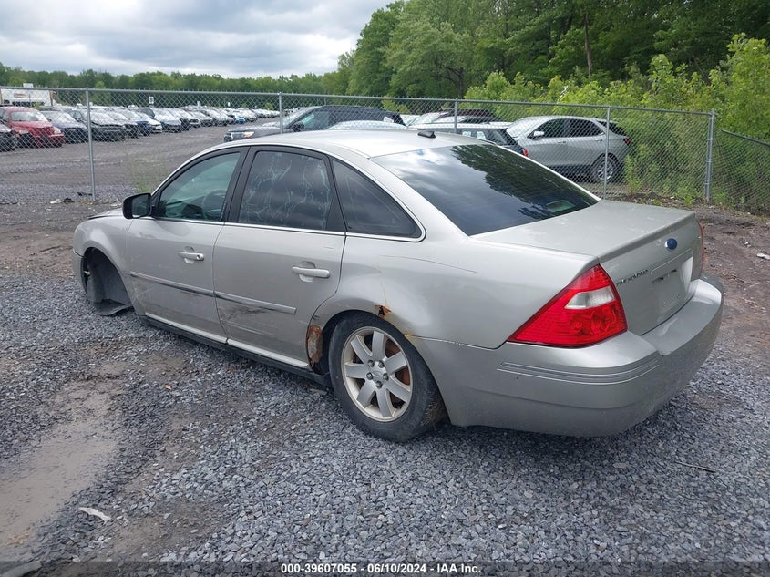 2007 Ford Five Hundred Sel VIN: 1FAFP24137G100296 Lot: 39607055