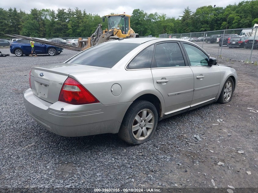 2007 Ford Five Hundred Sel VIN: 1FAFP24137G100296 Lot: 39607055