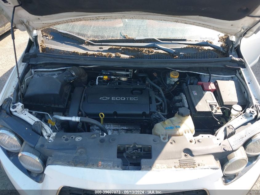 2012 Chevrolet Sonic 2Lt VIN: 1G1JC5SH0C4161238 Lot: 39607073