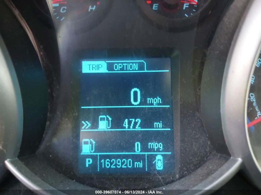 2014 Chevrolet Cruze 1Lt Auto VIN: 1G1PC5SB6E7228867 Lot: 39607074