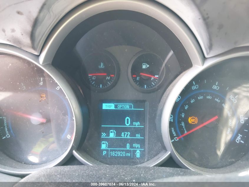 2014 Chevrolet Cruze 1Lt Auto VIN: 1G1PC5SB6E7228867 Lot: 39607074