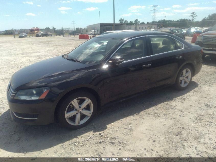 2014 VOLKSWAGEN PASSAT 1.8T SE - 1VWBS7A32EC055217
