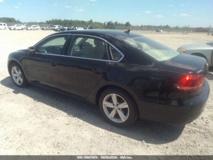 2014 VOLKSWAGEN PASSAT 1.8T SE - 1VWBS7A32EC055217