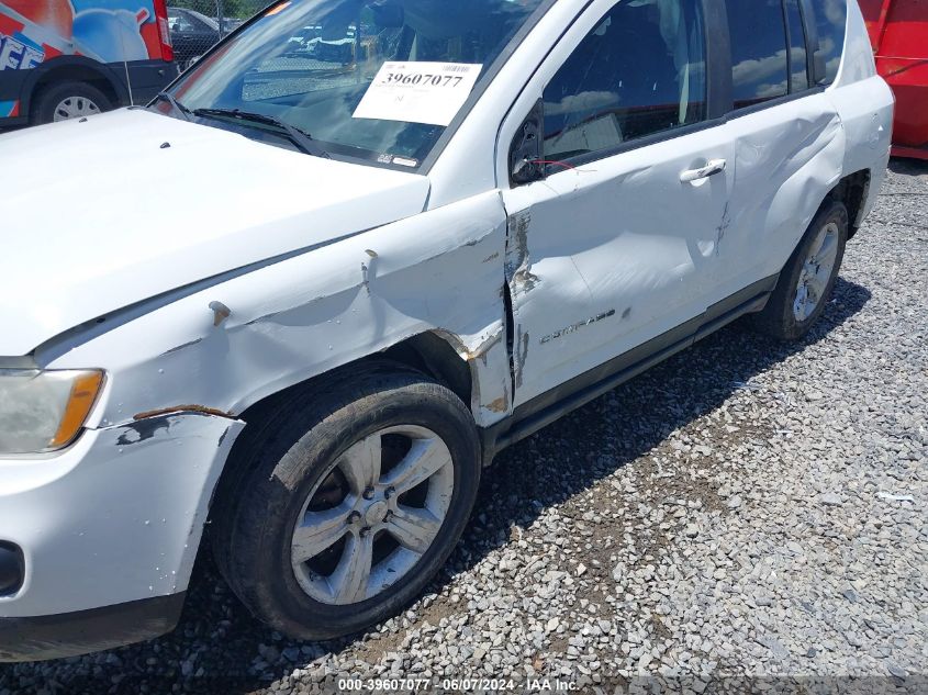 2012 Jeep Compass Latitude VIN: 1C4NJDEB4CD622022 Lot: 39607077