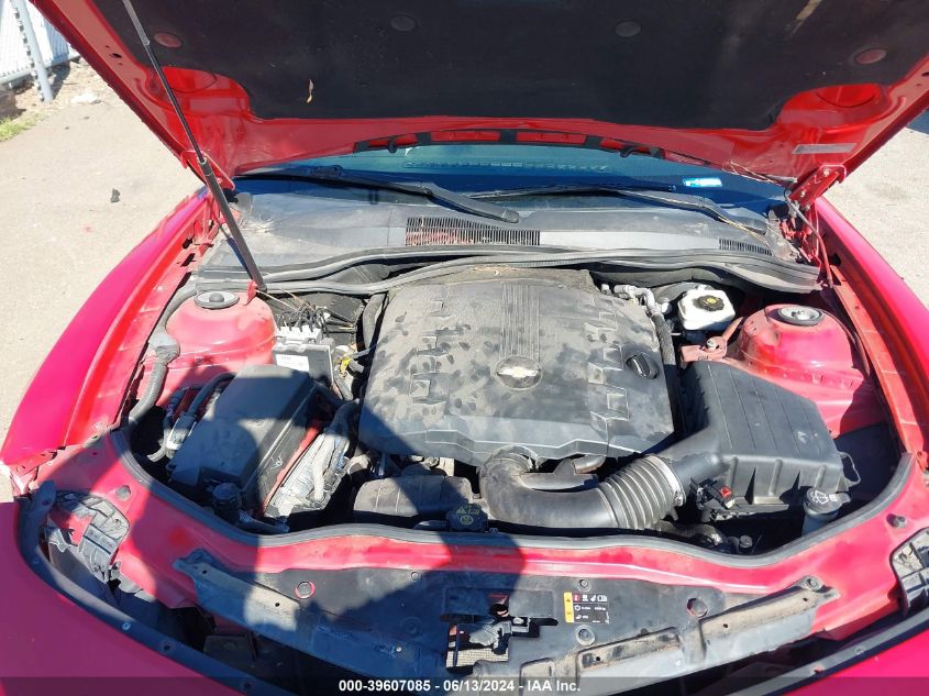 2012 Chevrolet Camaro 1Lt VIN: 2G1FB1E37C9208960 Lot: 39607085