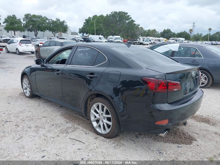 2011 Lexus Is 250 VIN: JTHCF5C20B5051007 Lot: 39607089