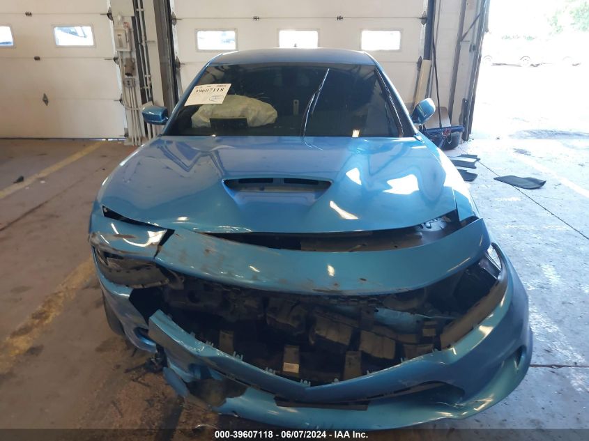 2019 Dodge Charger Scat Pack Rwd VIN: 2C3CDXGJXKH511162 Lot: 39607118
