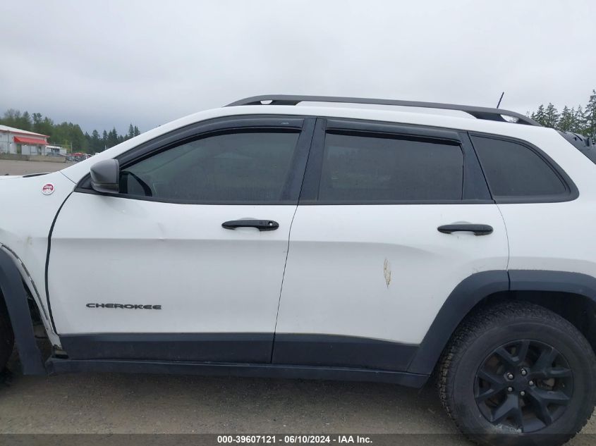 2018 Jeep Cherokee Trailhawk 4X4 VIN: 1C4PJMBX1JD527133 Lot: 39607121