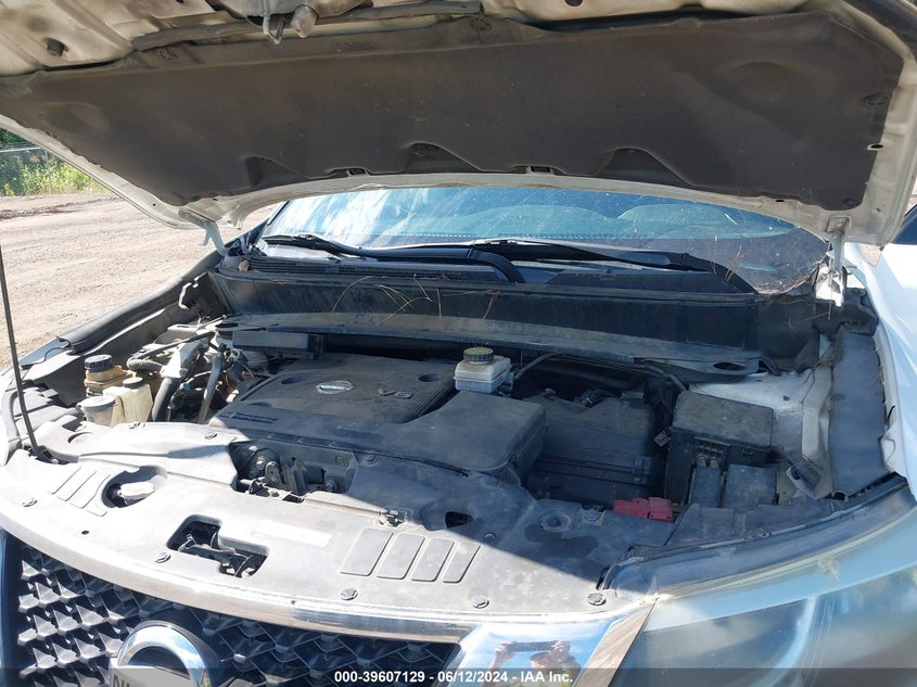 2013 Nissan Pathfinder Sl VIN: 5N1AR2MN3DC622040 Lot: 39607129