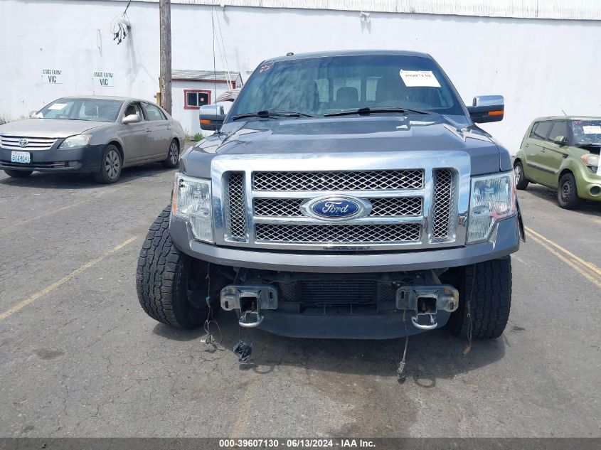 2012 Ford F-150 Lariat VIN: 1FTFW1ET7CFB59391 Lot: 39607130