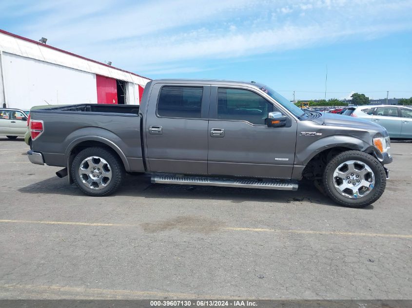 2012 Ford F-150 Lariat VIN: 1FTFW1ET7CFB59391 Lot: 39607130