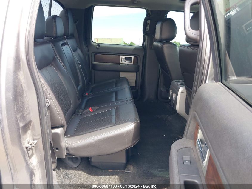 2012 Ford F-150 Lariat VIN: 1FTFW1ET7CFB59391 Lot: 39607130