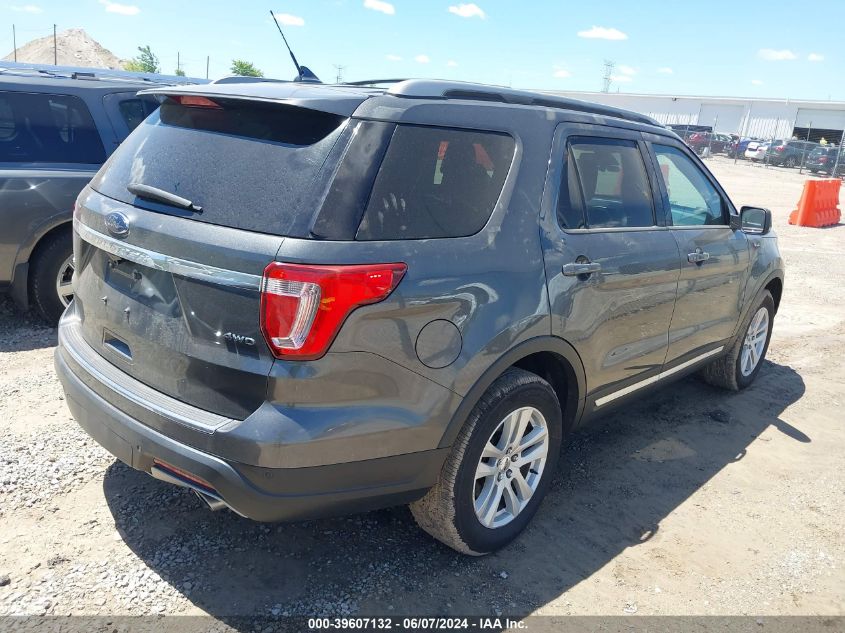 2018 Ford Explorer Xlt VIN: 1FM5K8D87JGC24174 Lot: 39607132