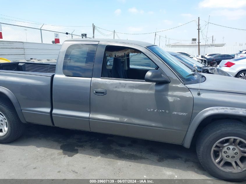 2002 Dodge Dakota Sport VIN: 1B7GL32X52S651293 Lot: 39607139