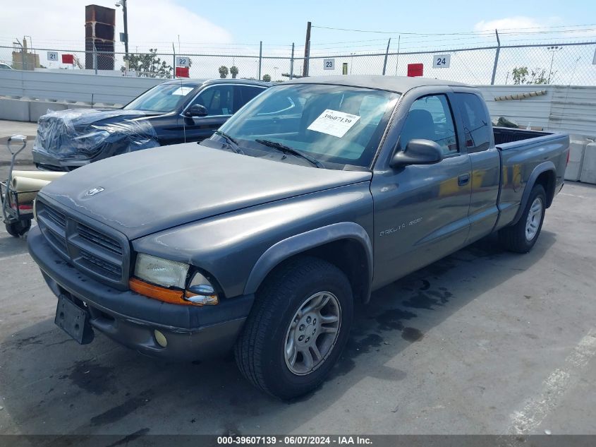 2002 Dodge Dakota Sport VIN: 1B7GL32X52S651293 Lot: 39607139