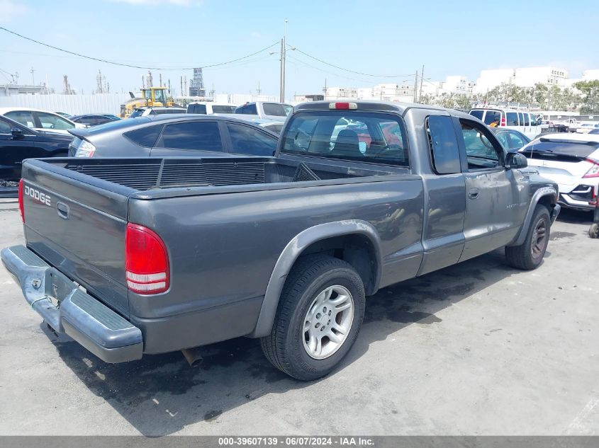 2002 Dodge Dakota Sport VIN: 1B7GL32X52S651293 Lot: 39607139