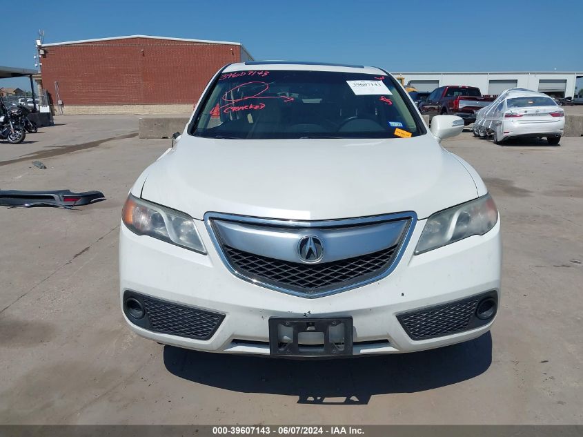 2013 Acura Rdx VIN: 5J8TB3H36DL004695 Lot: 39607143