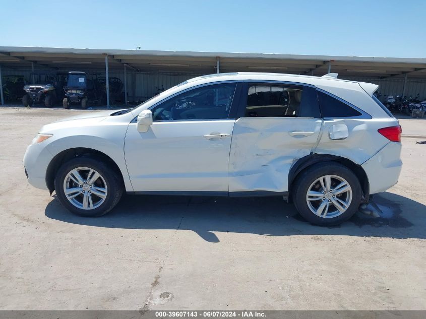 2013 Acura Rdx VIN: 5J8TB3H36DL004695 Lot: 39607143