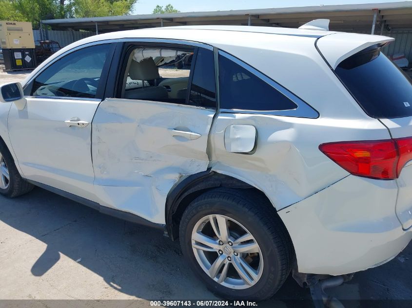 2013 Acura Rdx VIN: 5J8TB3H36DL004695 Lot: 39607143