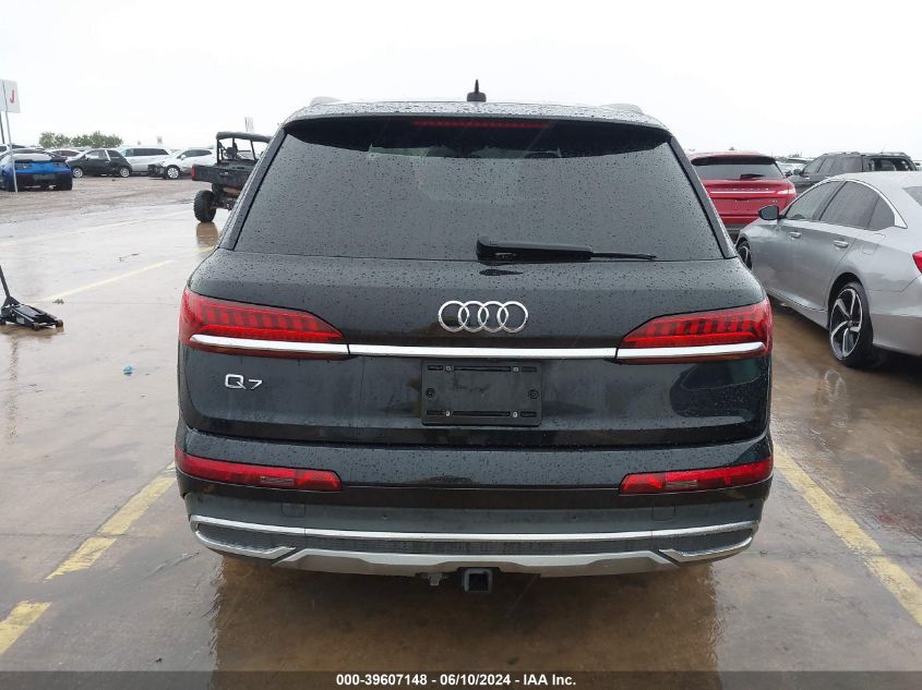 2021 Audi Q7 Premium Plus 55 Tfsi Quattro Tiptronic VIN: WA1LXAF70MD017117 Lot: 39607148