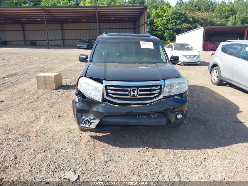 2015 Honda Pilot Touring VIN: 5FNYF3H95FB023824 Lot: 39607153
