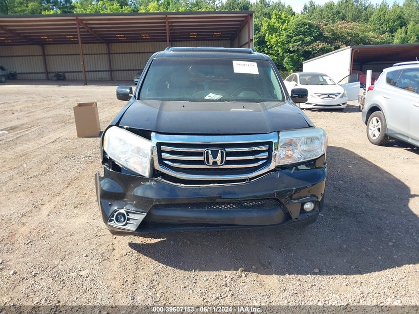 2015 Honda Pilot Touring VIN: 5FNYF3H95FB023824 Lot: 39607153