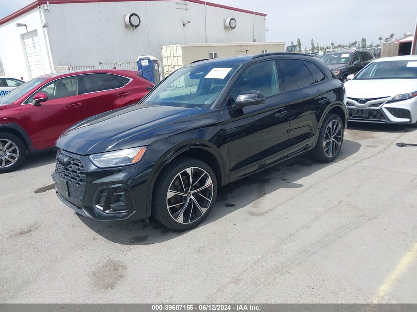 2022 Audi Sq5 Premium Plus Tfsi Quattro Tiptronic VIN: WA1B4AFY4N2029443 Lot: 39607155